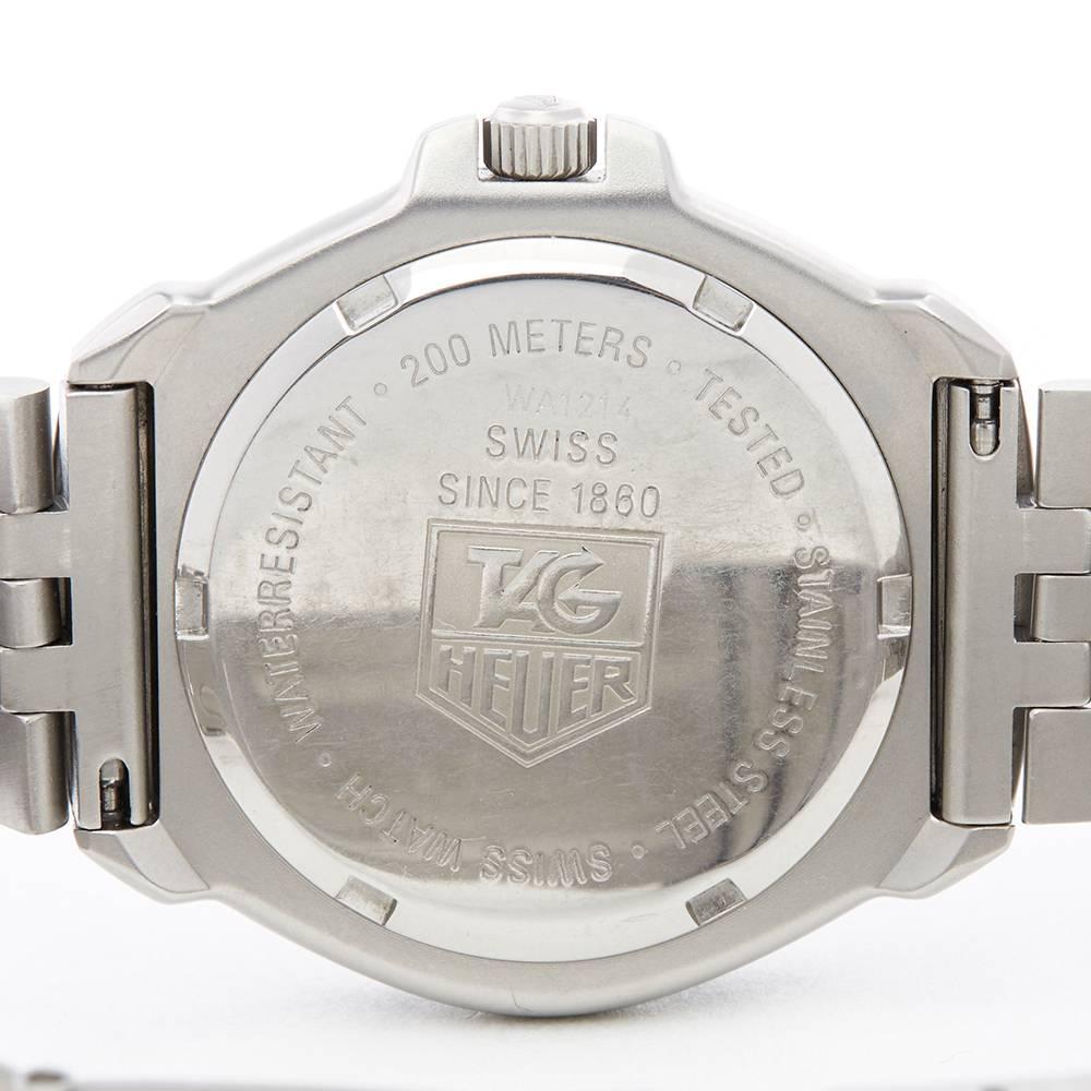 Montre-bracelet Tag Heuer Formula 1 à quartz en acier inoxydable Réf. WA1214 4