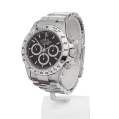 Rolex Stainless Steel Daytona Zenith Chronograph Inverted 6 Automatic Wristwatch