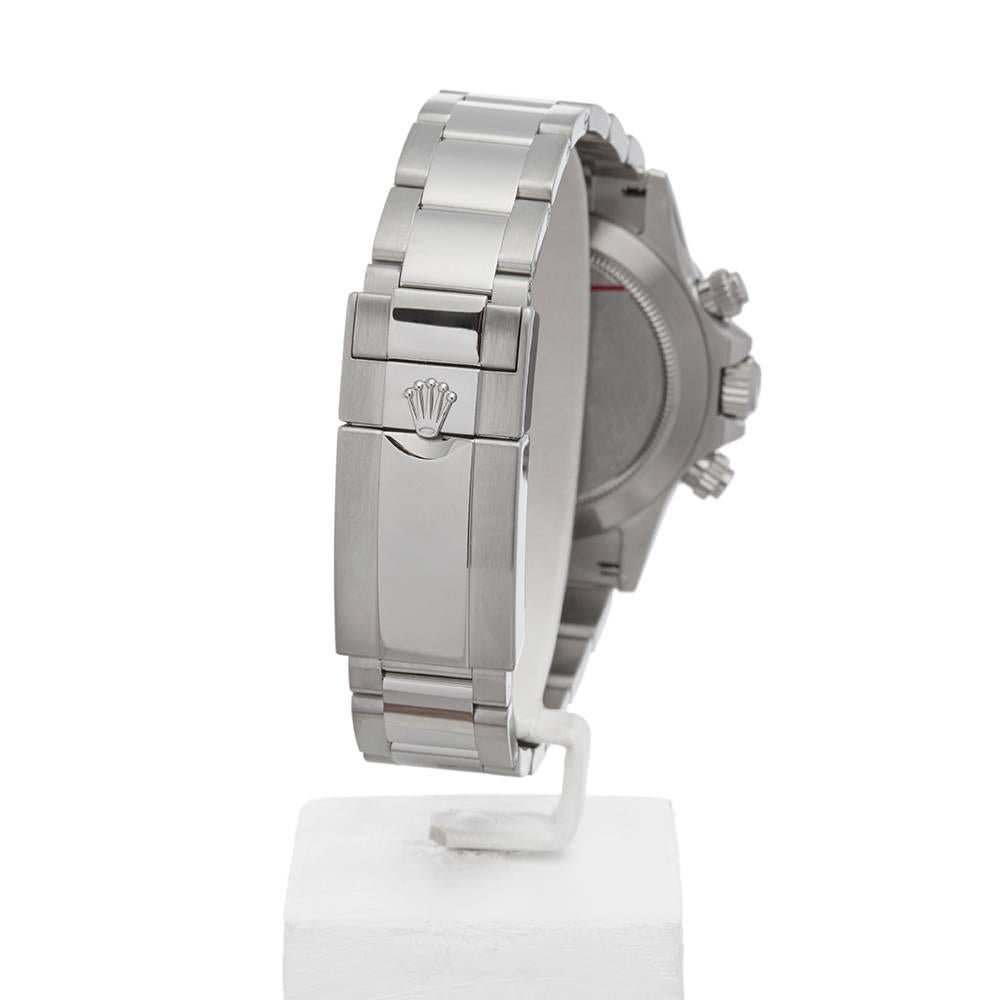 Rolex Stainless Steel Daytona Automatic Wristwatch Ref W4406 2