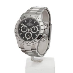 Rolex Stainless Steel Daytona Automatic Wristwatch Ref W4406