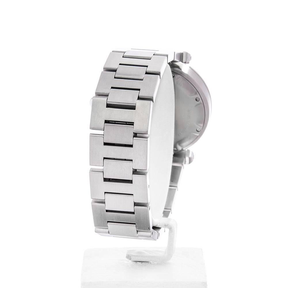 Cartier Stainless Steel Pasha De Cartier Automatic Wristwatch Ref 2377 1