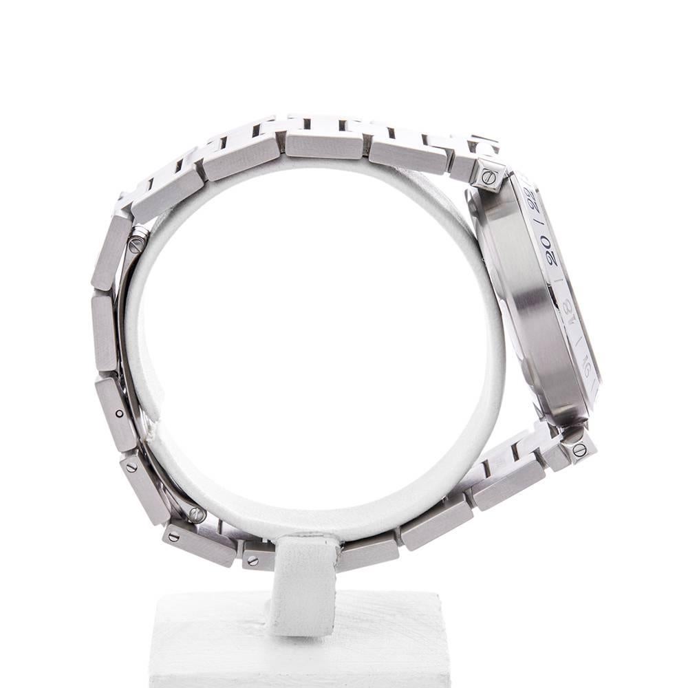 Men's Cartier Stainless Steel Pasha De Cartier Automatic Wristwatch Ref 2377