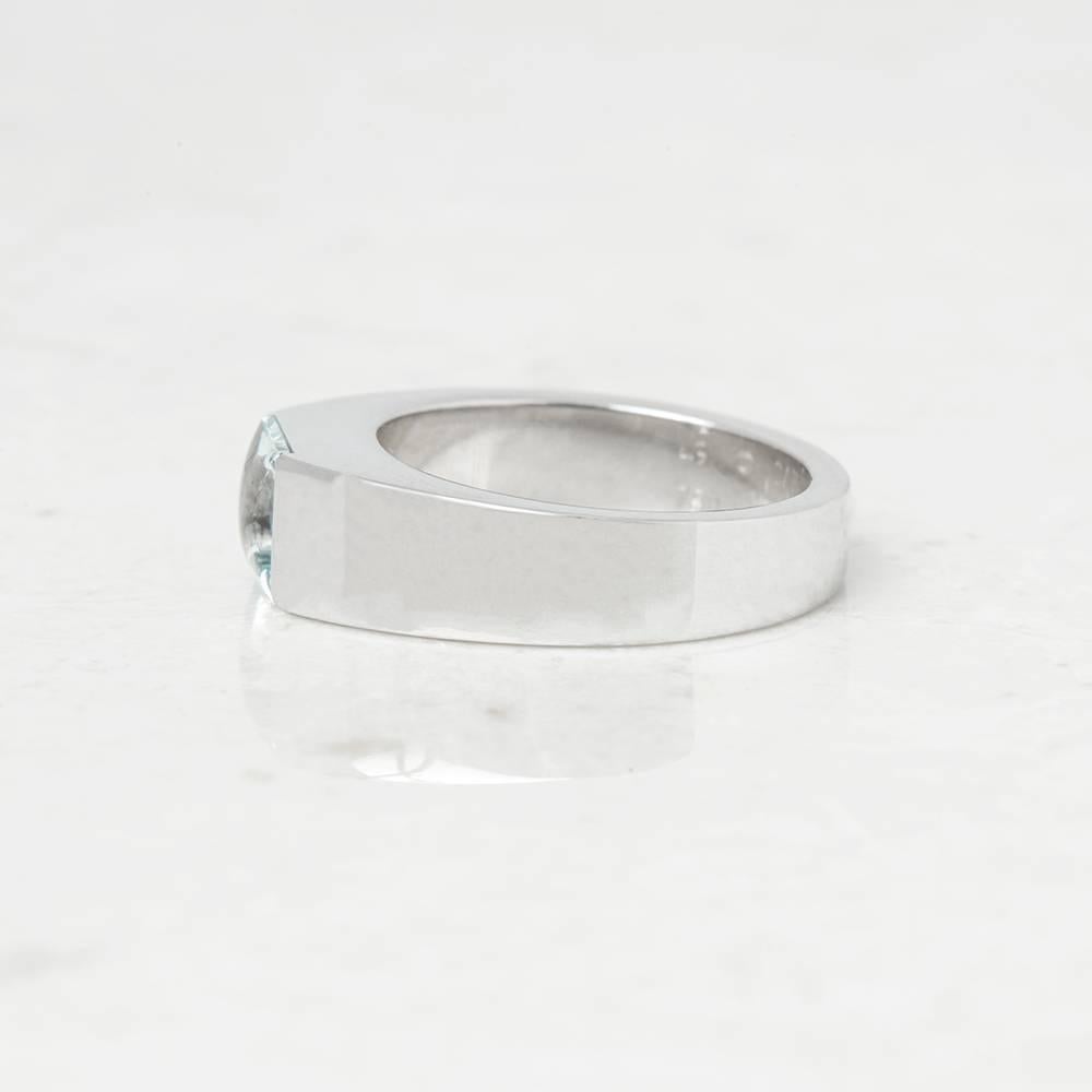 cartier aquamarine ring