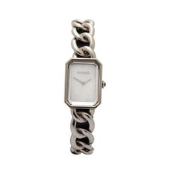 Used Chanel Premiere Mother of Pearl Stainless Steel Ladies H3251