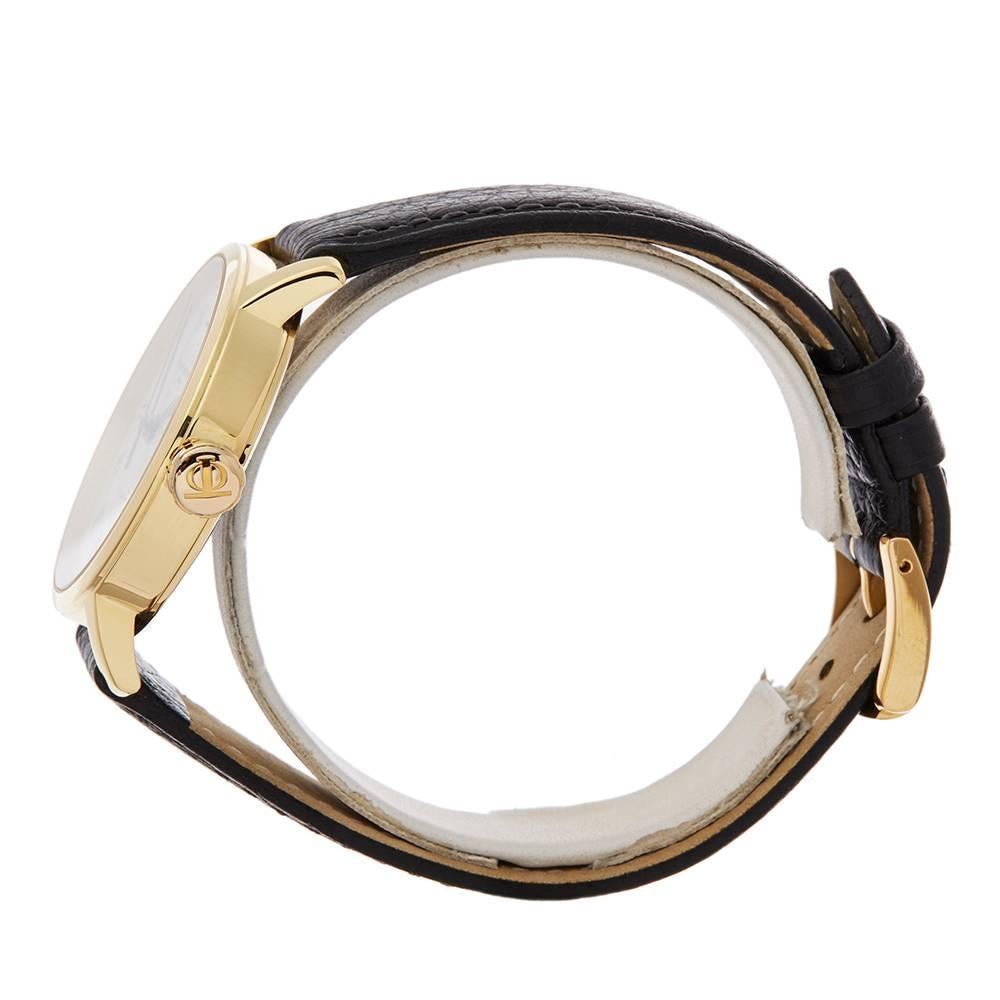  Baume & Mercier Classima 18 Karat Yellow Gold Gents 66547 Pour hommes 
