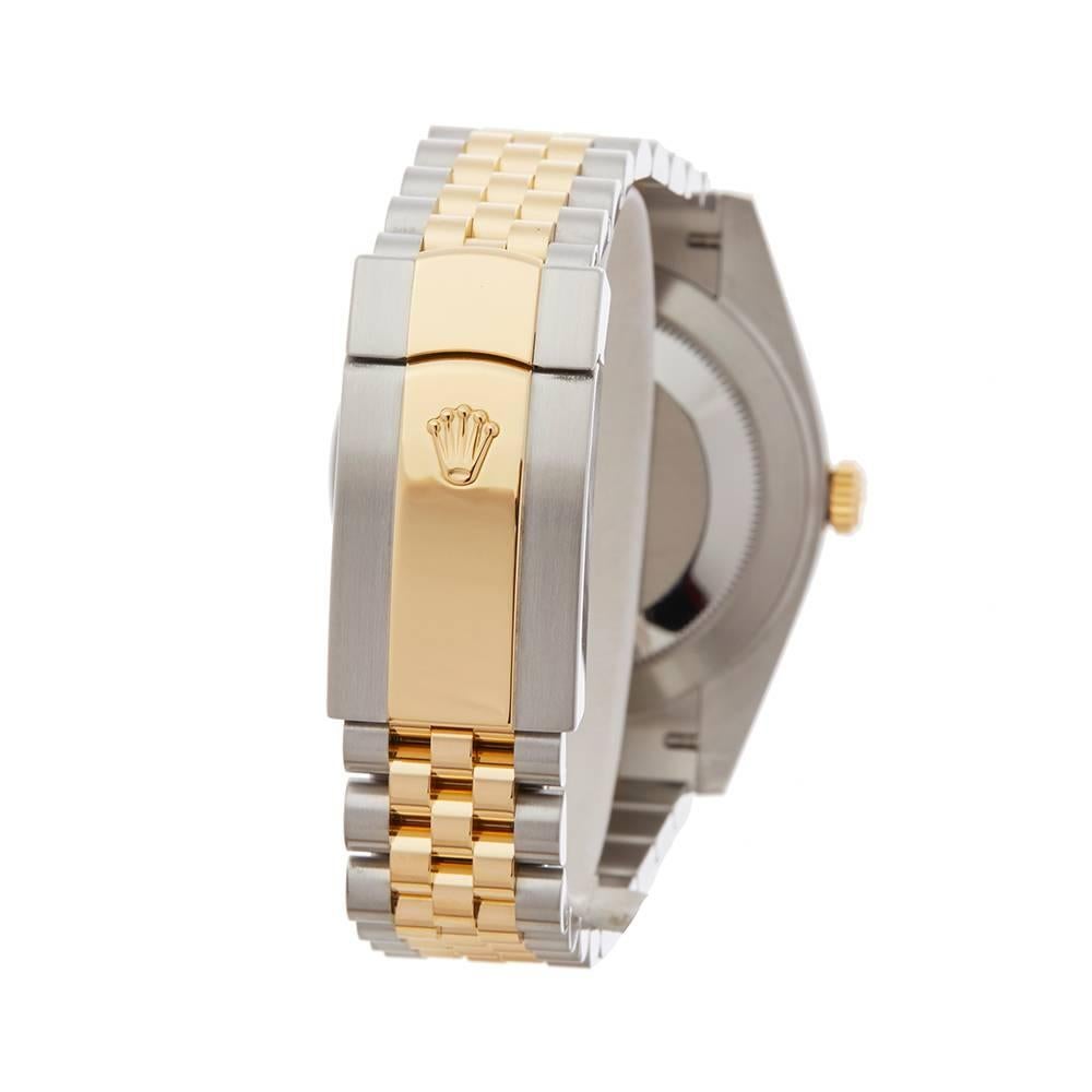 Rolex Datejust Stainless Steel and 18 Karat Yellow Gold Gents 126333 2