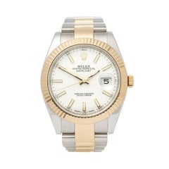 Rolex Datejust II Stainless Steel and 18 Karat Yellow Gold Gents 126333