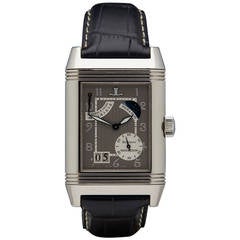 Jaeger-LeCoultre Platinum Grande Reverso Septantieme Limited Edition Wristwatch