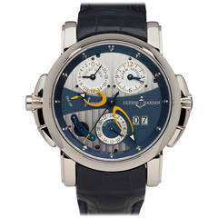 Ulysse Nardin White Gold Sonata Cathedral Wristwatch Ref 670-88/213