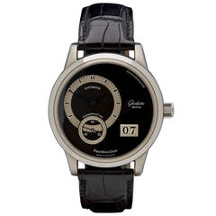 Glashutte Platinum Panomatic Date Limited Edition Wristwatch Ref 9001030304