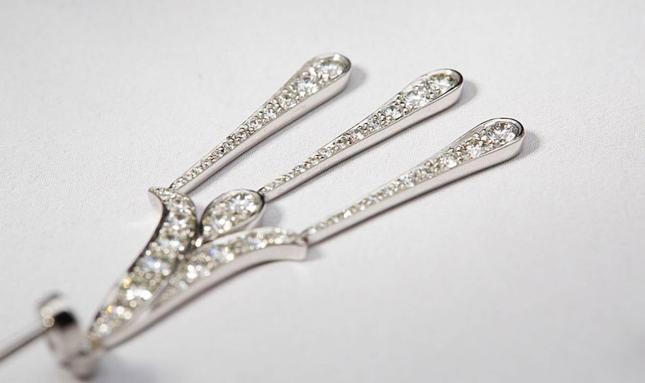 Tiffany & Co. Diamond Gold Legacy Chandelier Earrings In New Condition In Bishop's Stortford, Hertfordshire