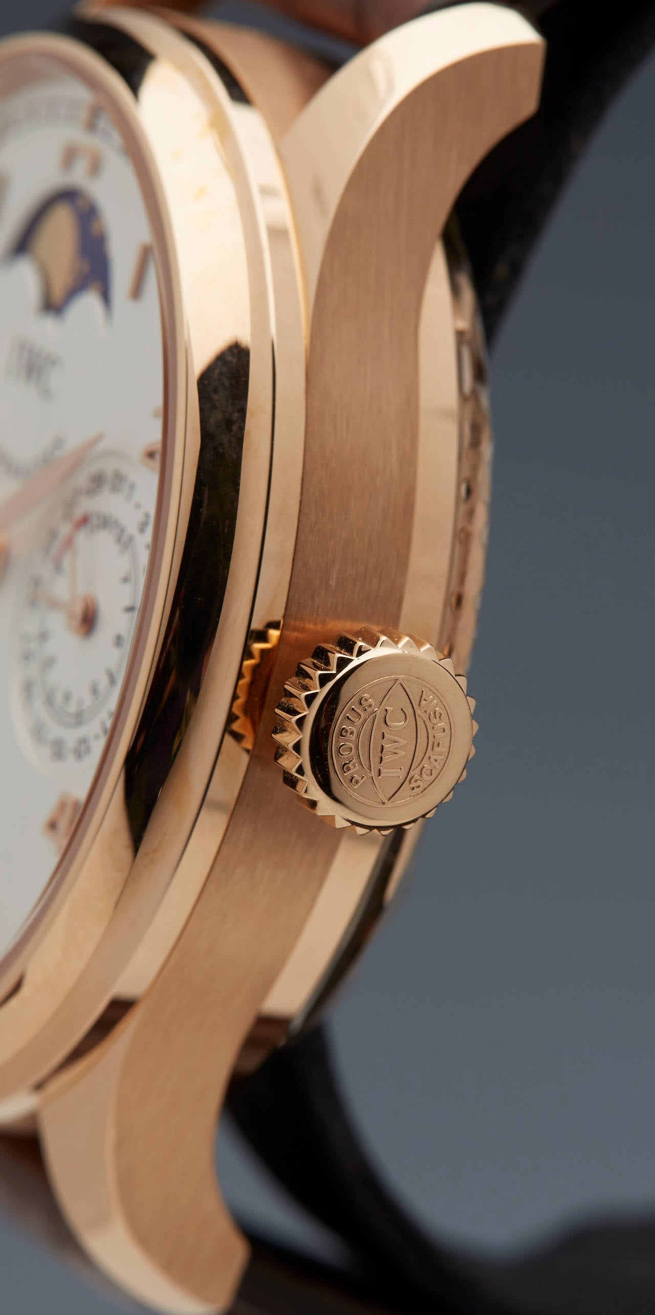 Men's IWC Rose Gold Portuguese Automatic Wristwatch Ref IW502306