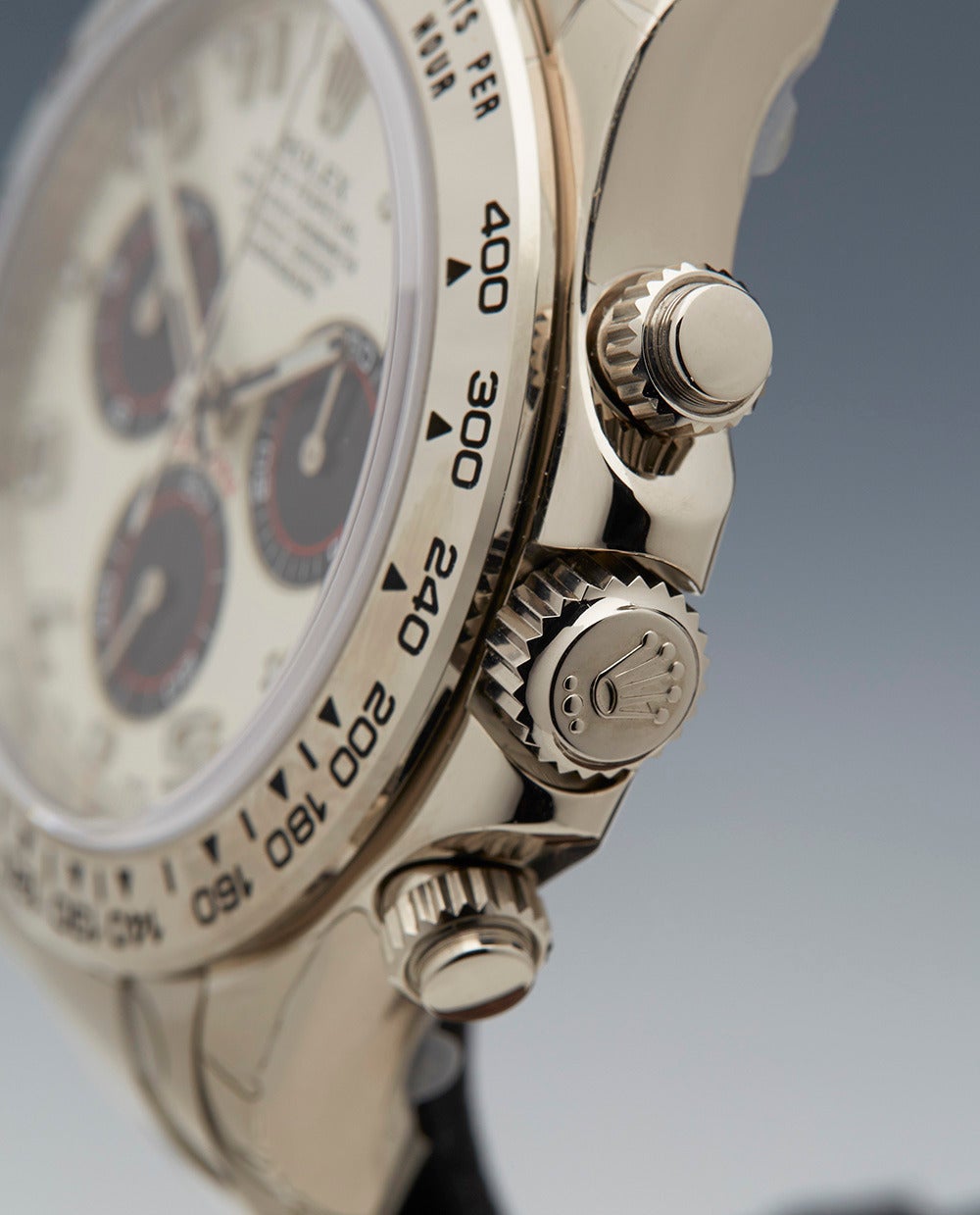 Men's Rolex White Gold Daytona Automatic Wristwatch Ref 116509