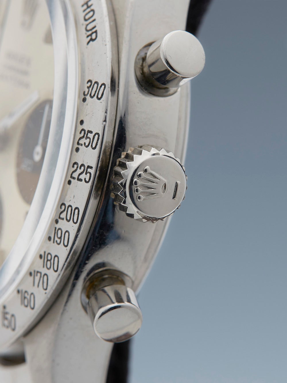 Men's Rolex Stainless Steel Daytona Cosmograph Tropical Wristwatch Model 6239
