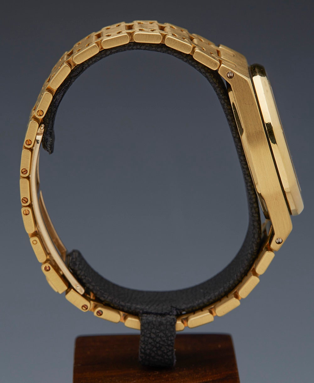 Audemars Piguet Yellow Gold Royal Oak Power Reserve Wristwatch Ref 25730BA 2