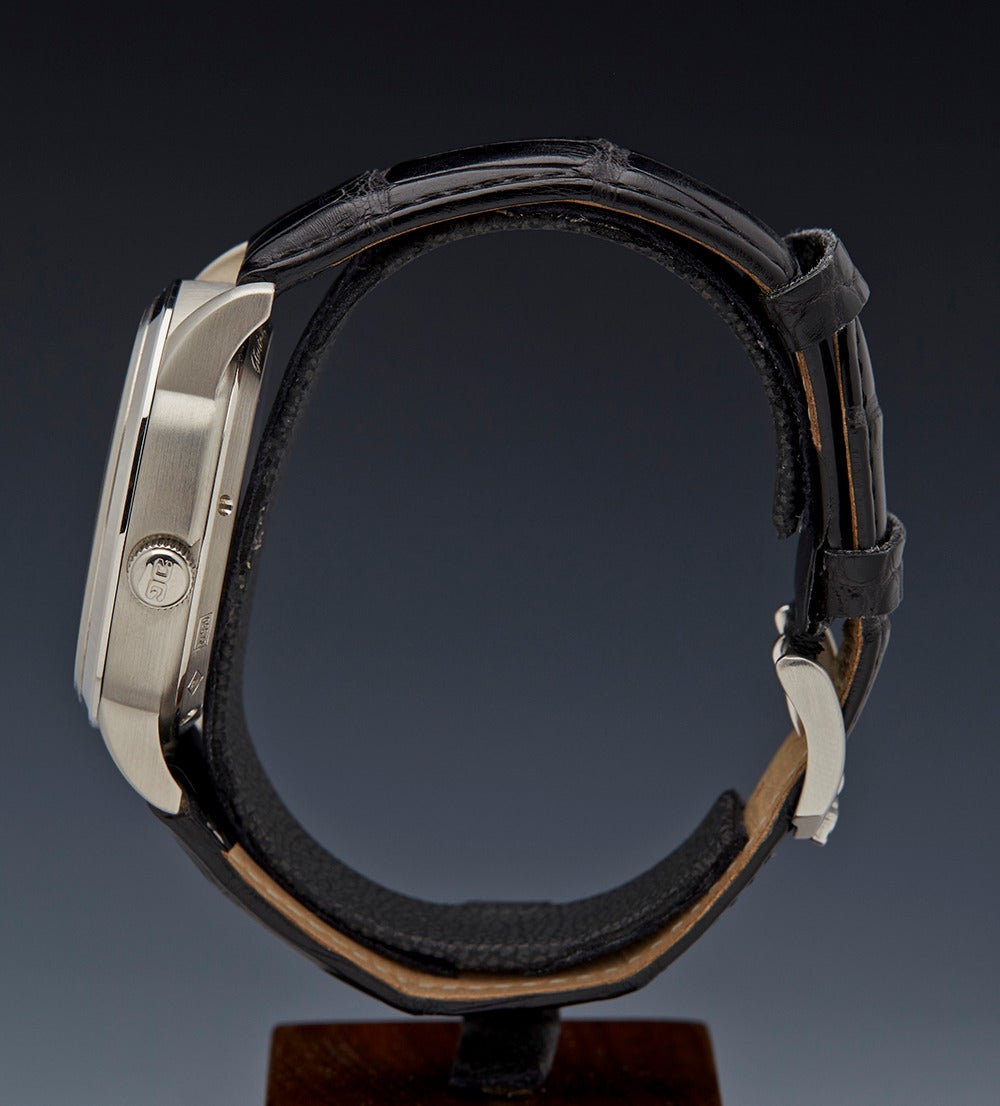 Glashutte Platinum Panomatic Date Limited Edition Wristwatch Ref 9001030304 2