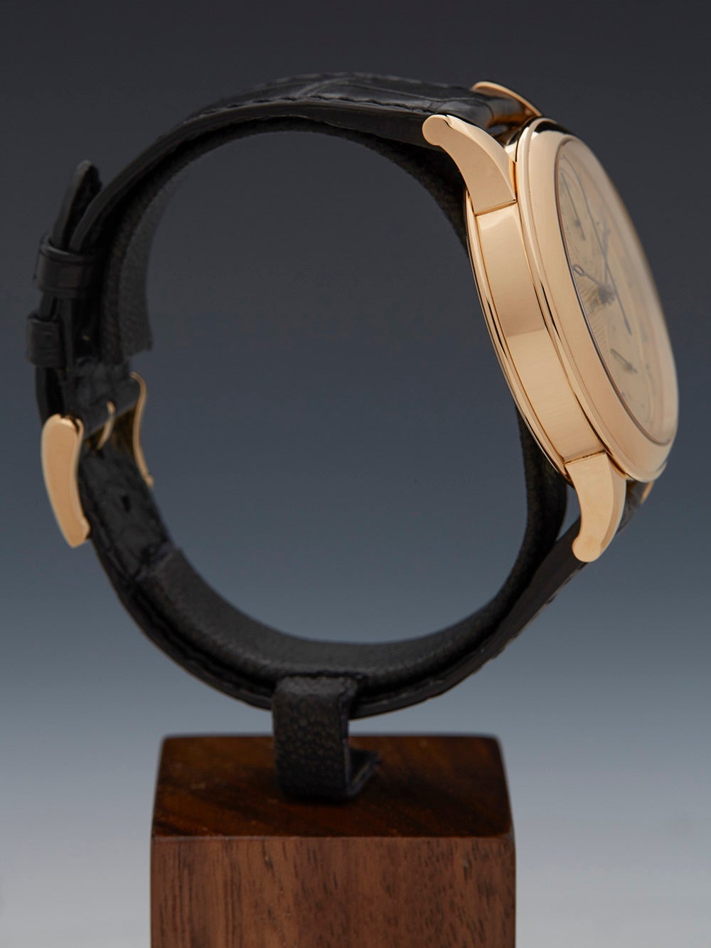 L.Leroy Rose Gold Osmior No. 1827 Monopusher Chronograph Wristwatch Ref LL101-3 2