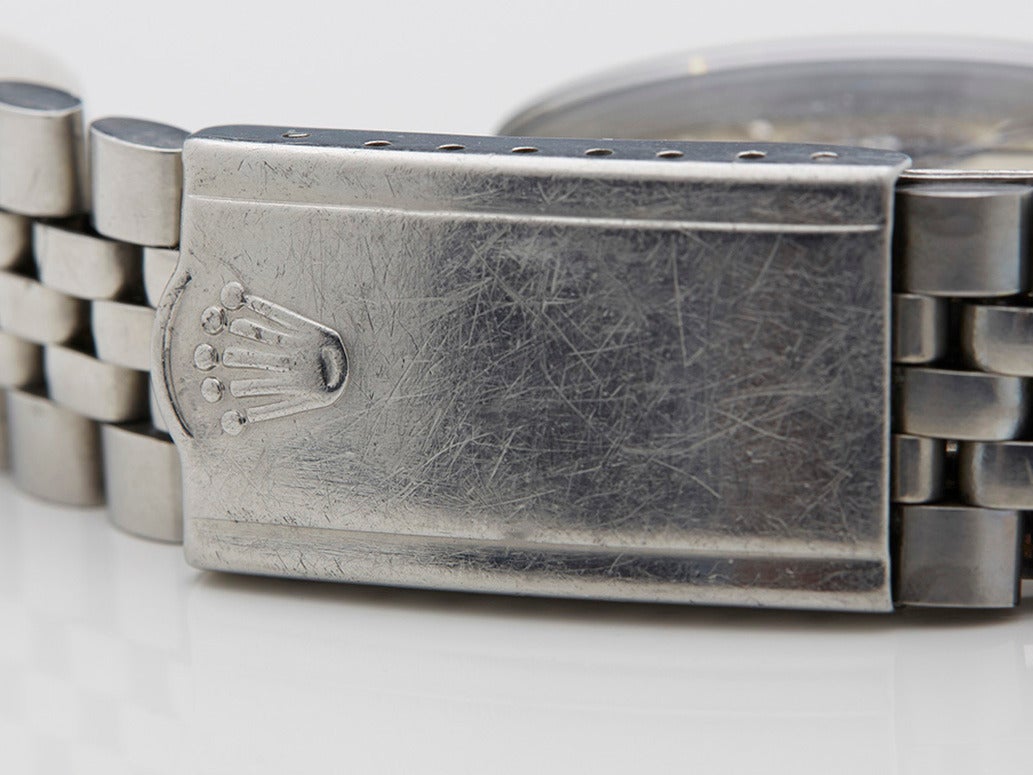 Rolex Stainless Steel Daytona Cosmograph Tropical Wristwatch Model 6239 3