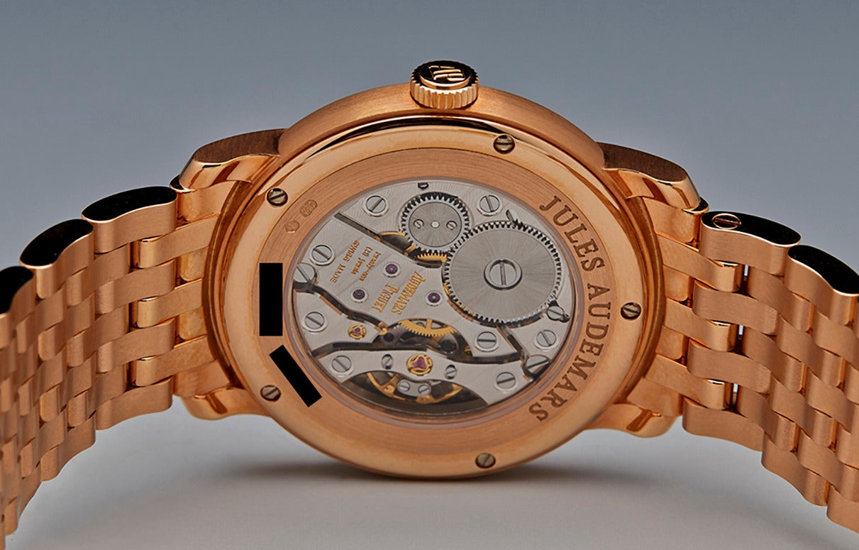 Audemars Piguet Rose Gold Automatic Wristwatch Ref 77250OR 4