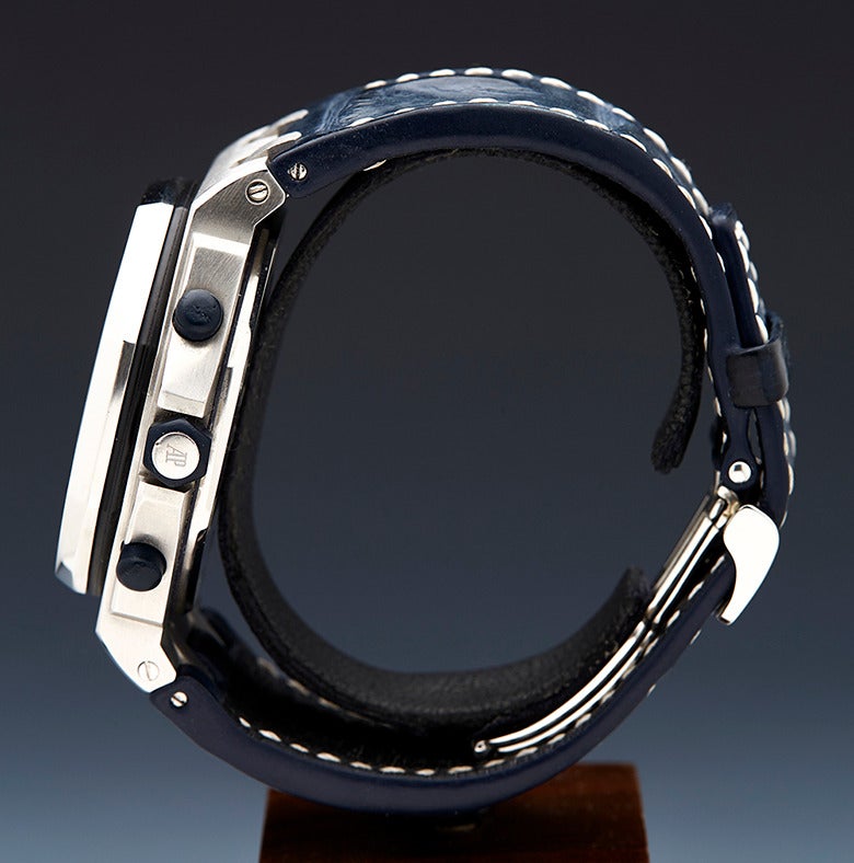 Audemars Piguet Stainless Steel Royal Oak Offshore Automatic Wristwatch 1