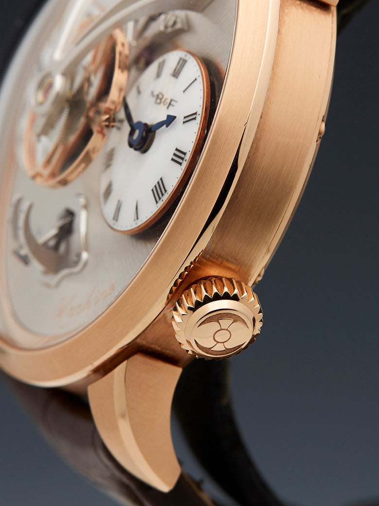 Men's MB&F Rose Gold Legacy Machine Wristwatch