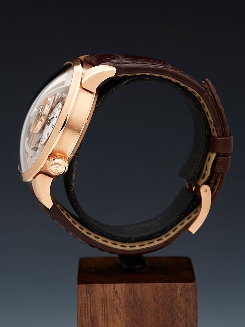 MB&F Rose Gold Legacy Machine Wristwatch 1