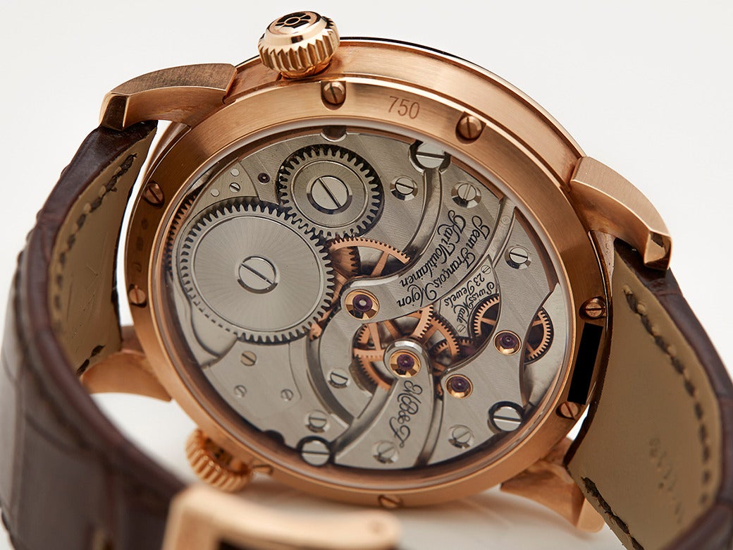 MB&F Rose Gold Legacy Machine Wristwatch 4