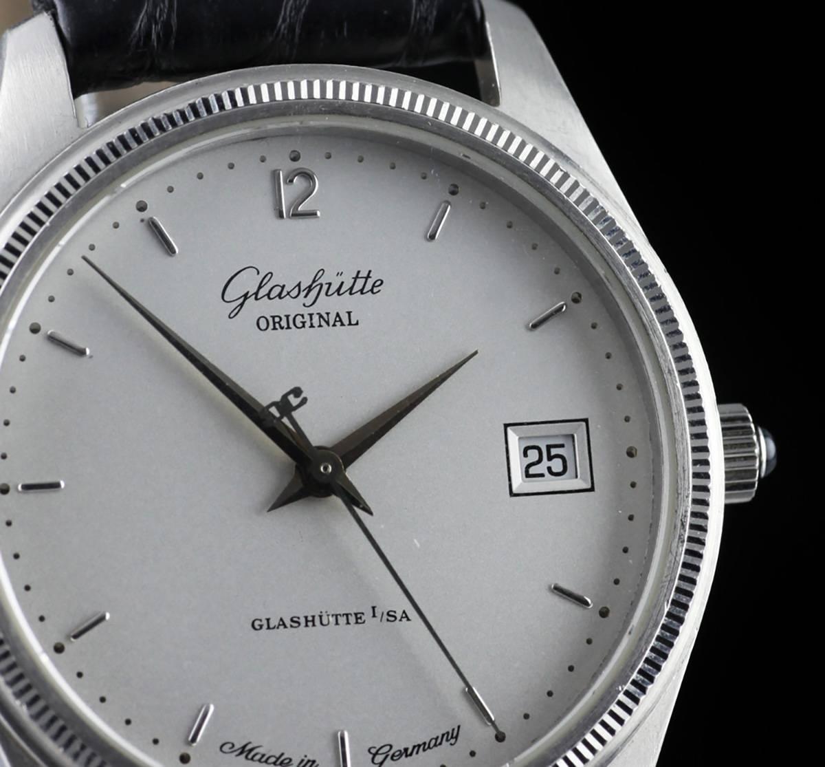 Men's Glashutte Platinum Senator Limited Edition Watch