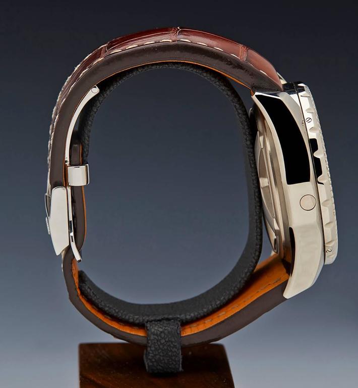 Breitling White Gold Bentley 6 75 Chronograph Limited