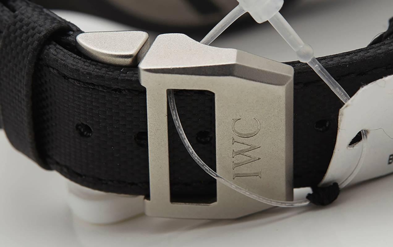 IWC Titanium Black Ceramic Big Pilot Top Gun Limited Edition Wristwatch 1