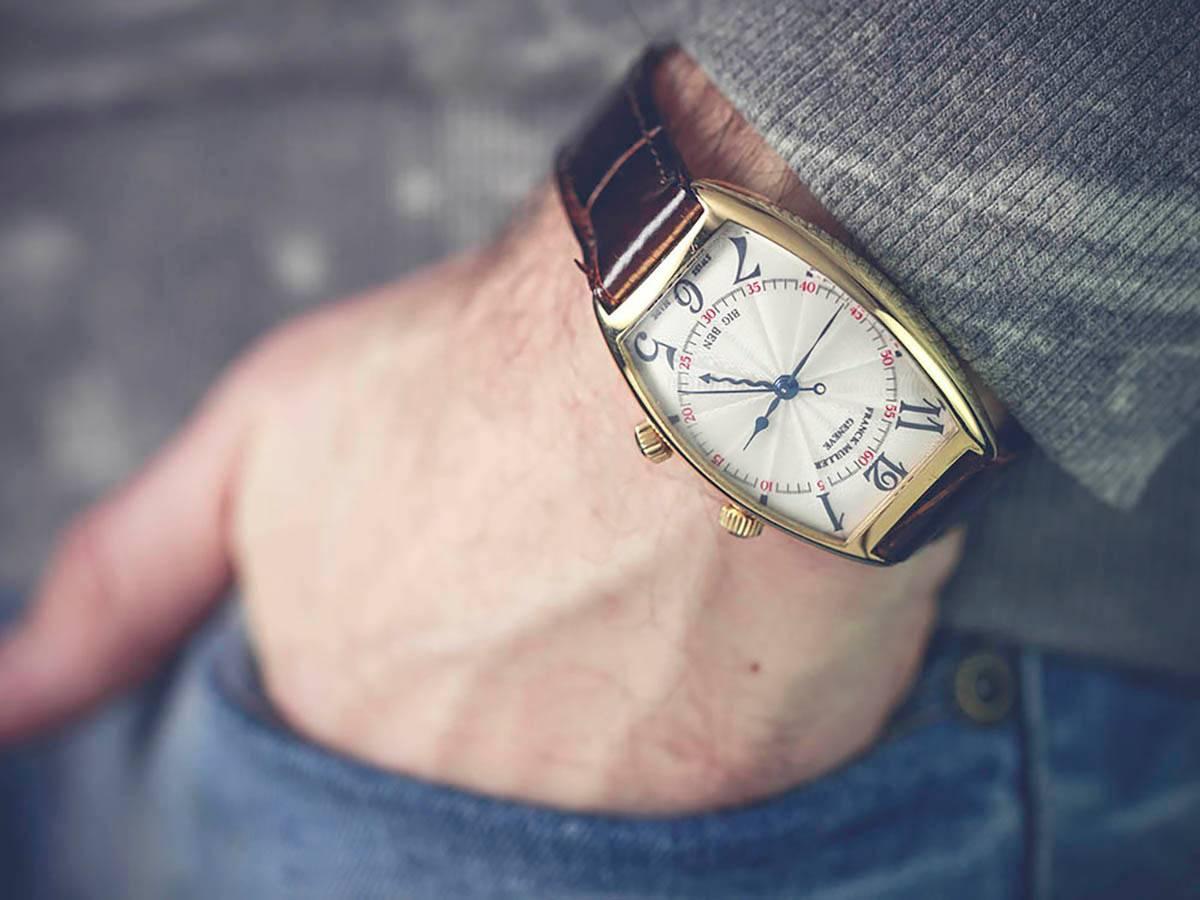 Franck Muller Yellow Gold Big Ben Automatic Wristwatch Ref 2851 AL 5