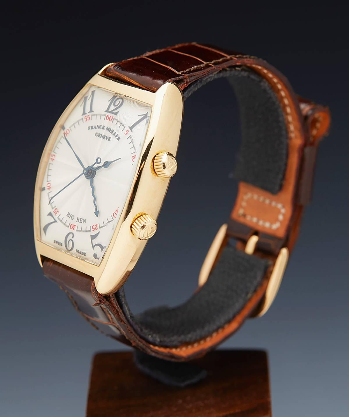 Specifications

Movement: Automatic
Case: 18K Yellow Gold
Case Diameter: 30mm by 44mm
Dial: Silver
Bracelet: Brown Crocodile Leather Leather
Buckle: Tang
Glass: Sapphire Crystal
Water Resistance: To Manufacturers Specification 
Age: