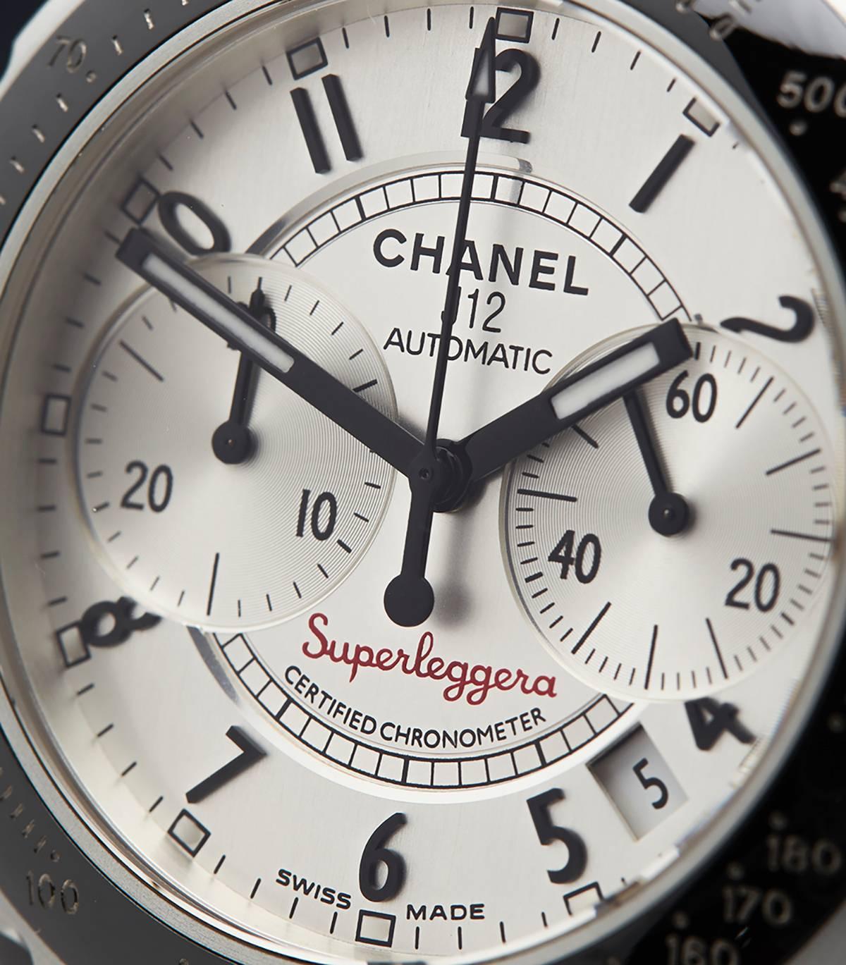 chanel j12 superleggera chronograph