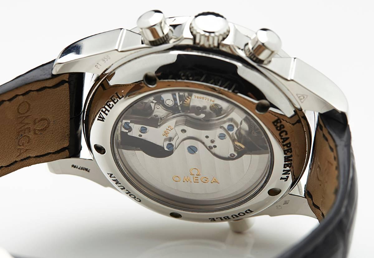 Omega Platinum De Ville Rattrapante Chronograph Automatic wristwatch 1