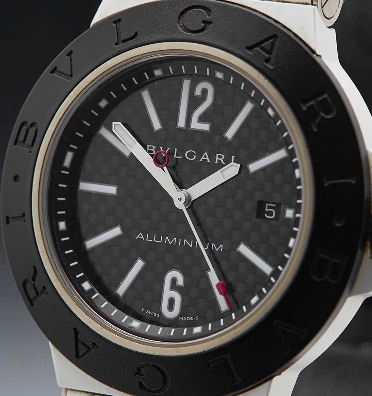 bvlgari aluminium watch