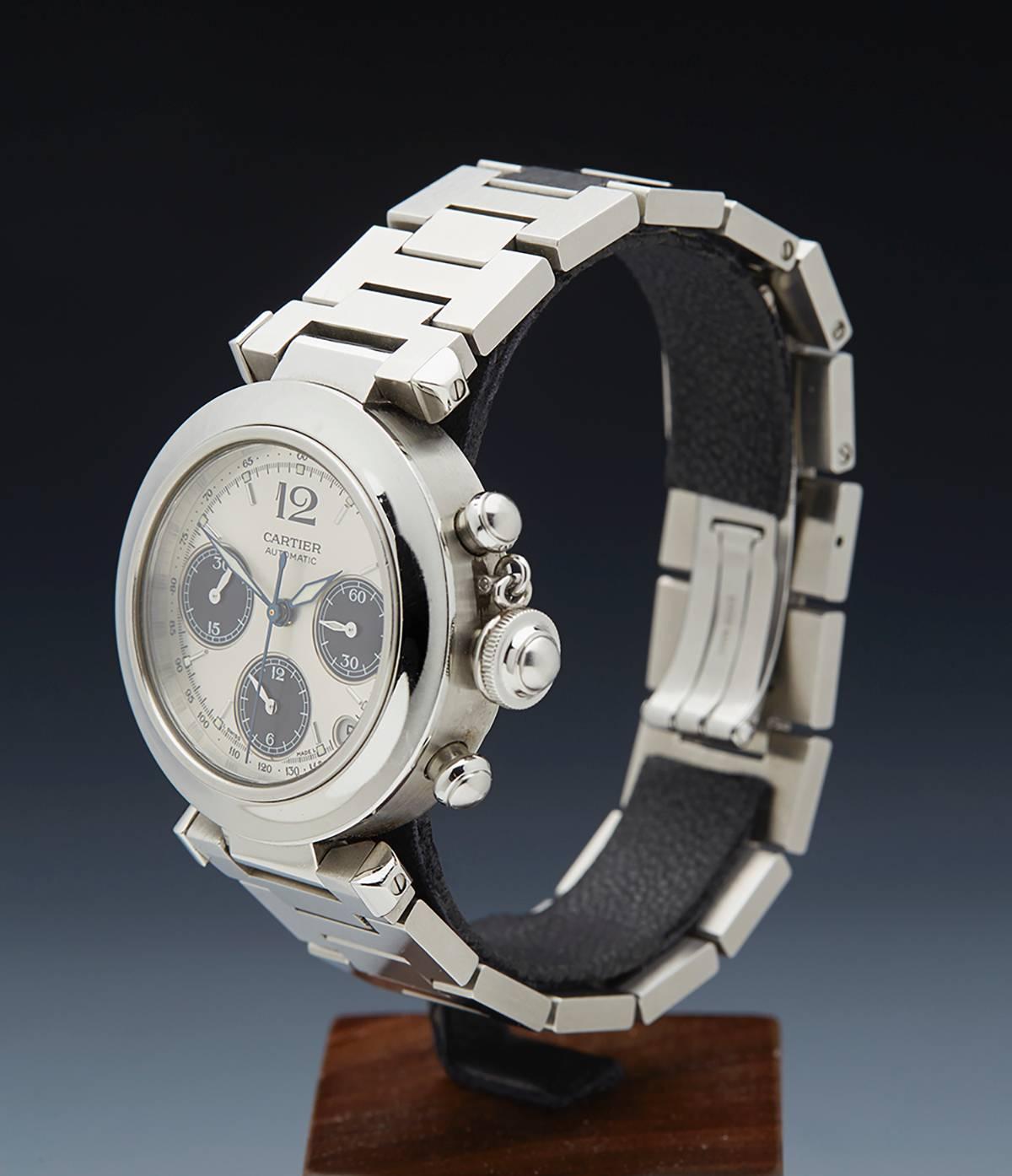 Specifications

Movement: Automatic
Case: Stainless Steel
Case Diameter: 36mm
Dial: Silver & Black
Bracelet: Stainless Steel
Buckle: Stainless Steel Deployment Buckle
Glass: Sapphire Crystal
Water Resistance: To Manufacturers Specification