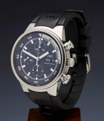 2005 IWC Stainless Steel Aquatimer Chronograph Mens Watch IW3719