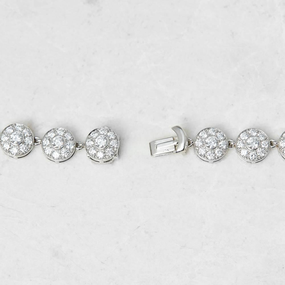 Women's Tiffany & Co. Platinum 9.20 Carat Round Brilliant Cut Diamond Circlet Necklace