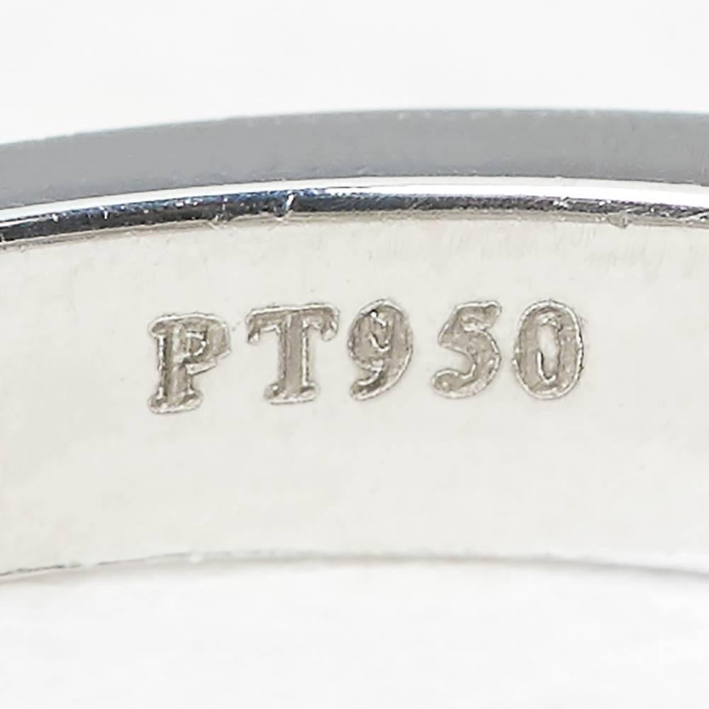 Tiffany & Co. Diamond Platinum Half Eternity Ring 1