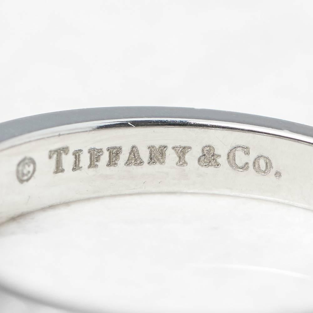 Tiffany & Co. Diamond Platinum Half Eternity Ring 2