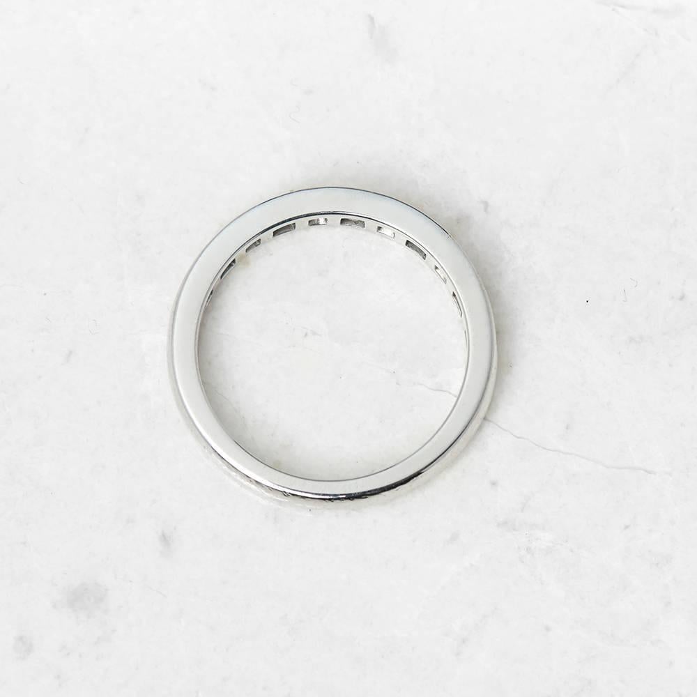 Women's Tiffany & Co. Diamond Platinum Half Eternity Ring