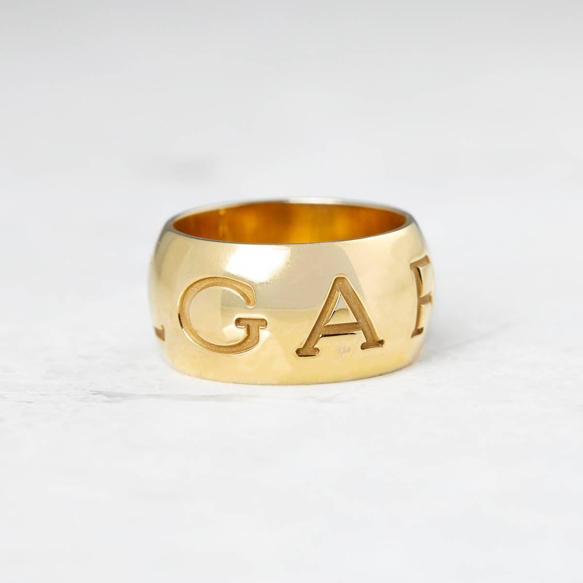 bvlgari monologo ring