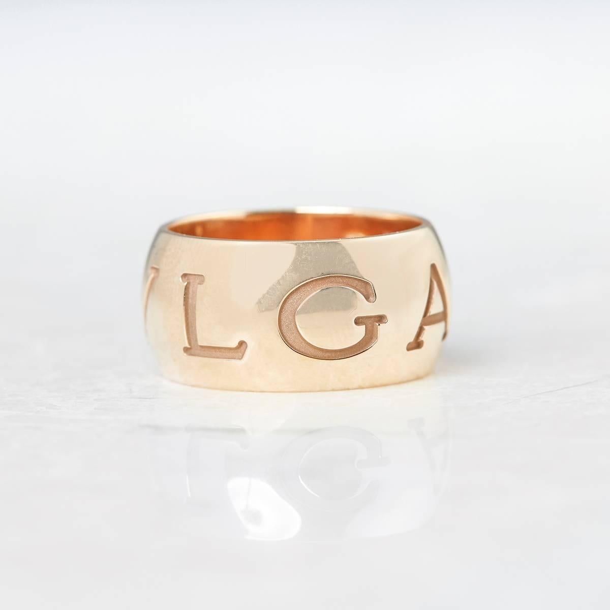 bvlgari monologo ring