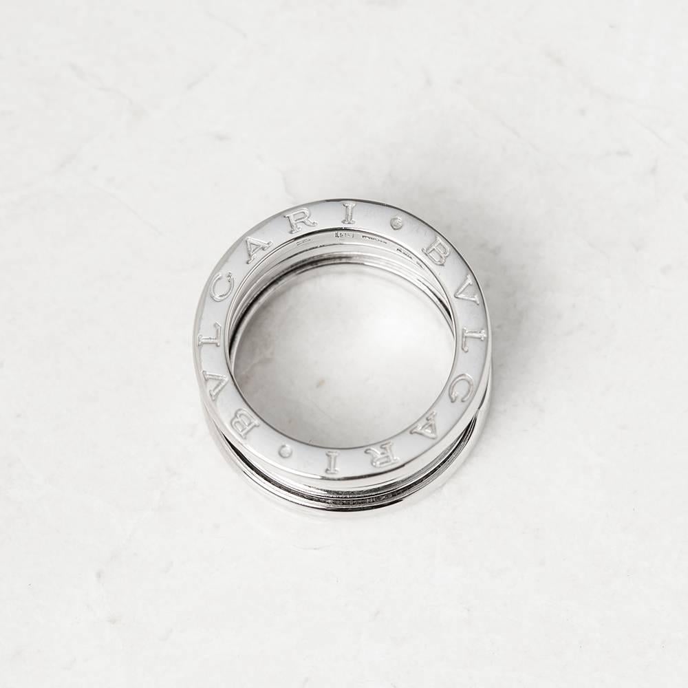 Bulgari White Gold B.Zero 1 Ring 2