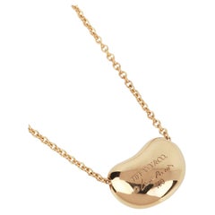 Tiffany & Co. 18ct Yellow Gold Elsa Peretti 11mm Bean Design Pendant