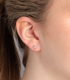 Tiffany & Co. 0.16ct Diamond by the Yard Platinum Stud Earrings