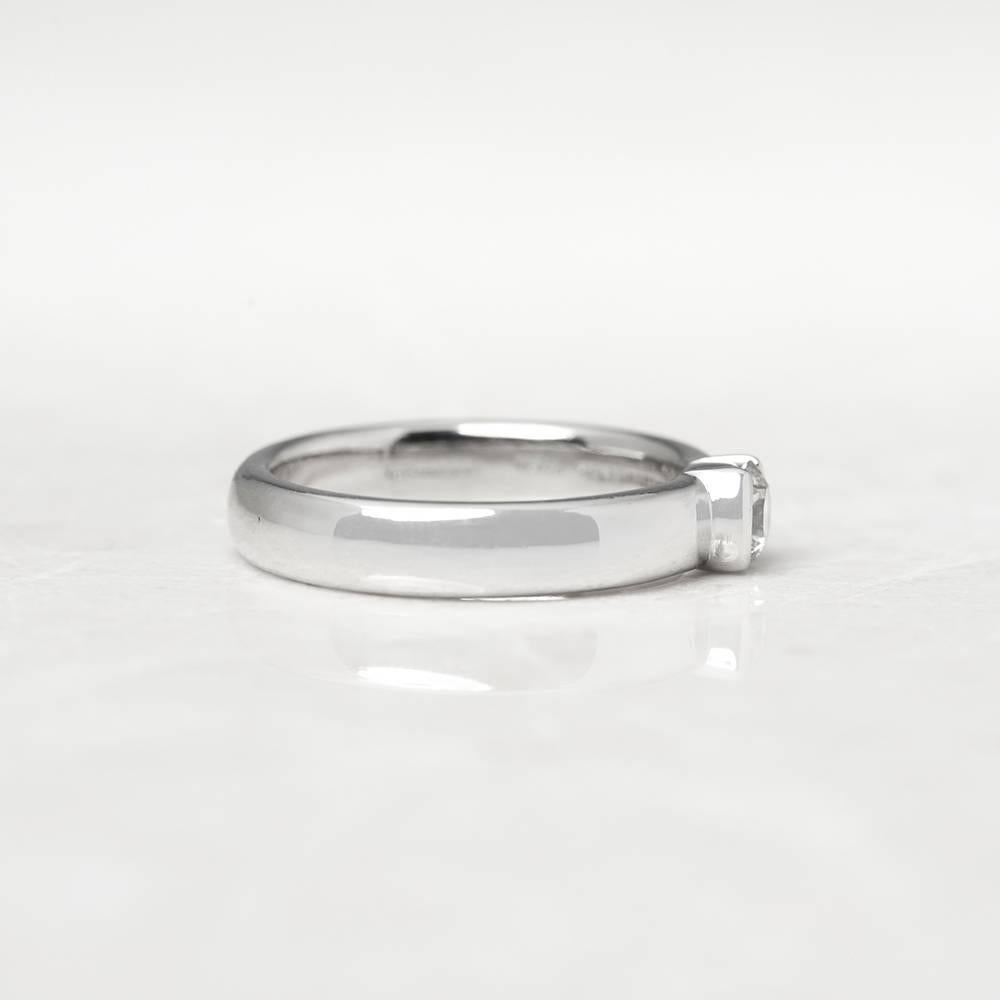 Women's or Men's Tiffany & Co. Diamond Platinum Etoile Ring