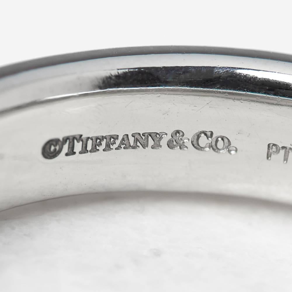 Tiffany & Co. Diamond Platinum Etoile Ring 2