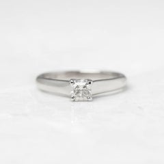 Tiffany & Co. Diamond Platinum Lucida Ring