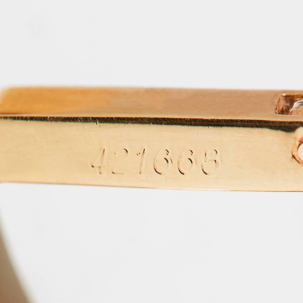 Men's Cartier Gold Love Cufflinks